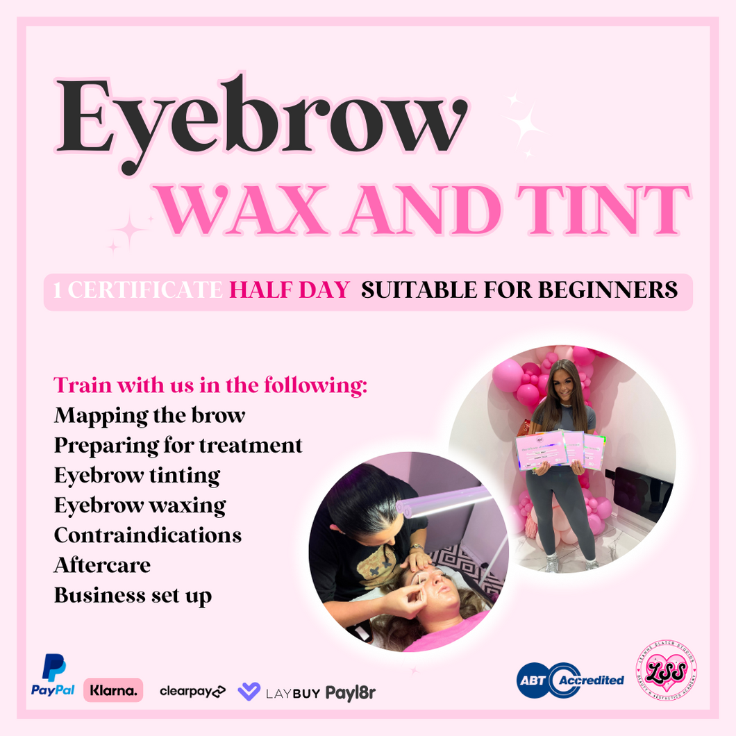 Brow Wax Shape and Tint Training Course