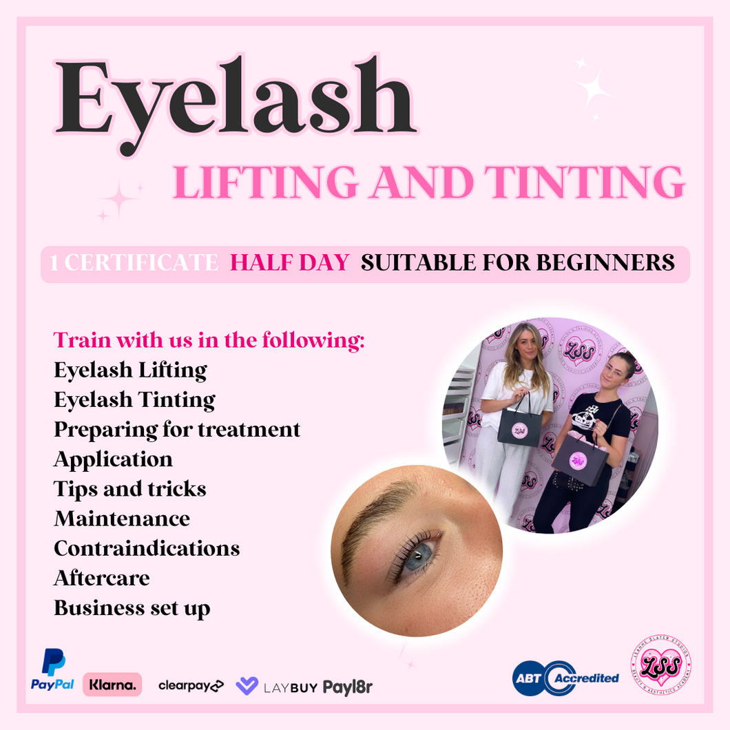 Lash Lifting and Lash Tinting Training Course